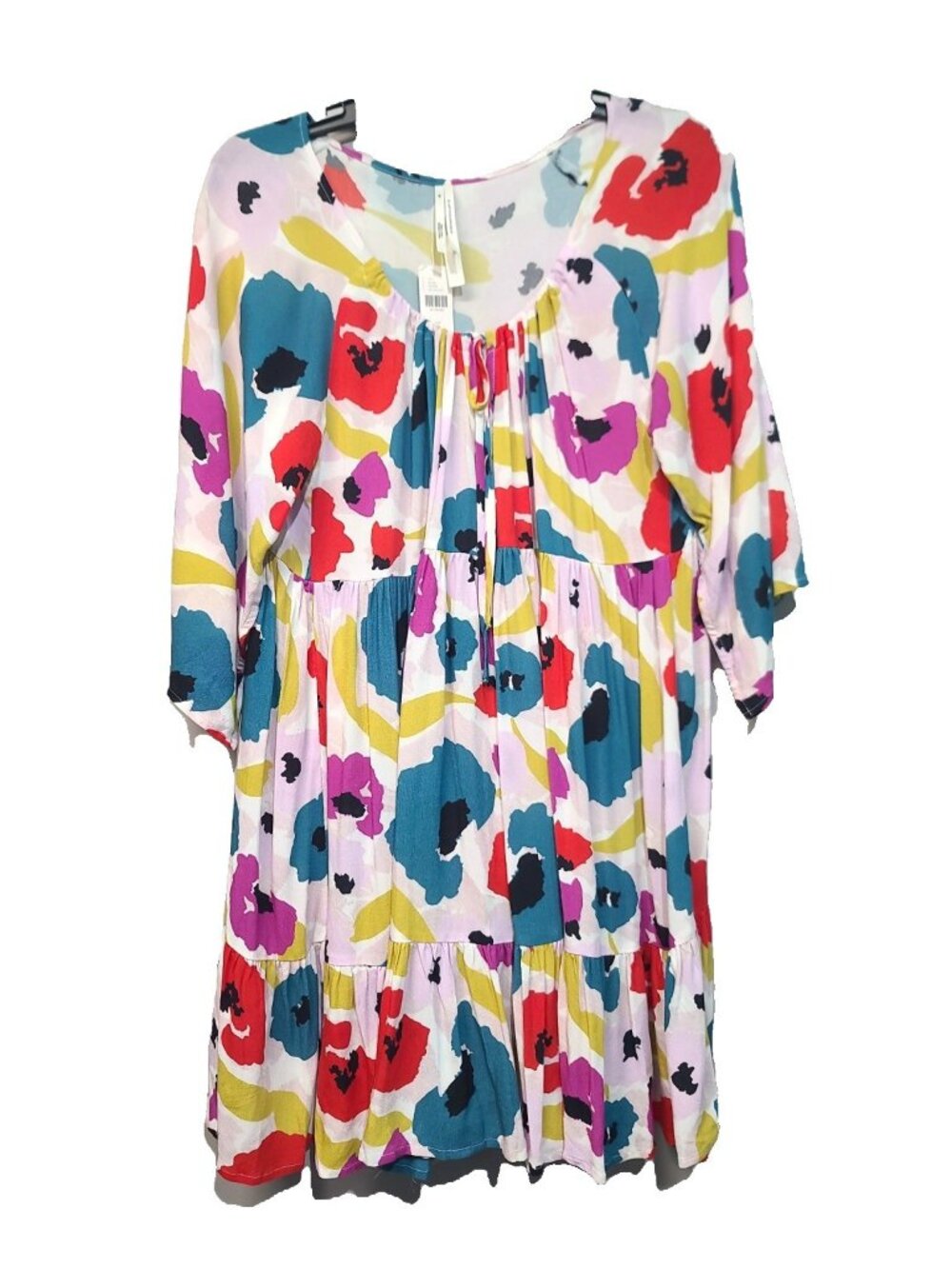 Anthropologie Olivia Floral Print Swing Dress XS NWT Flowy